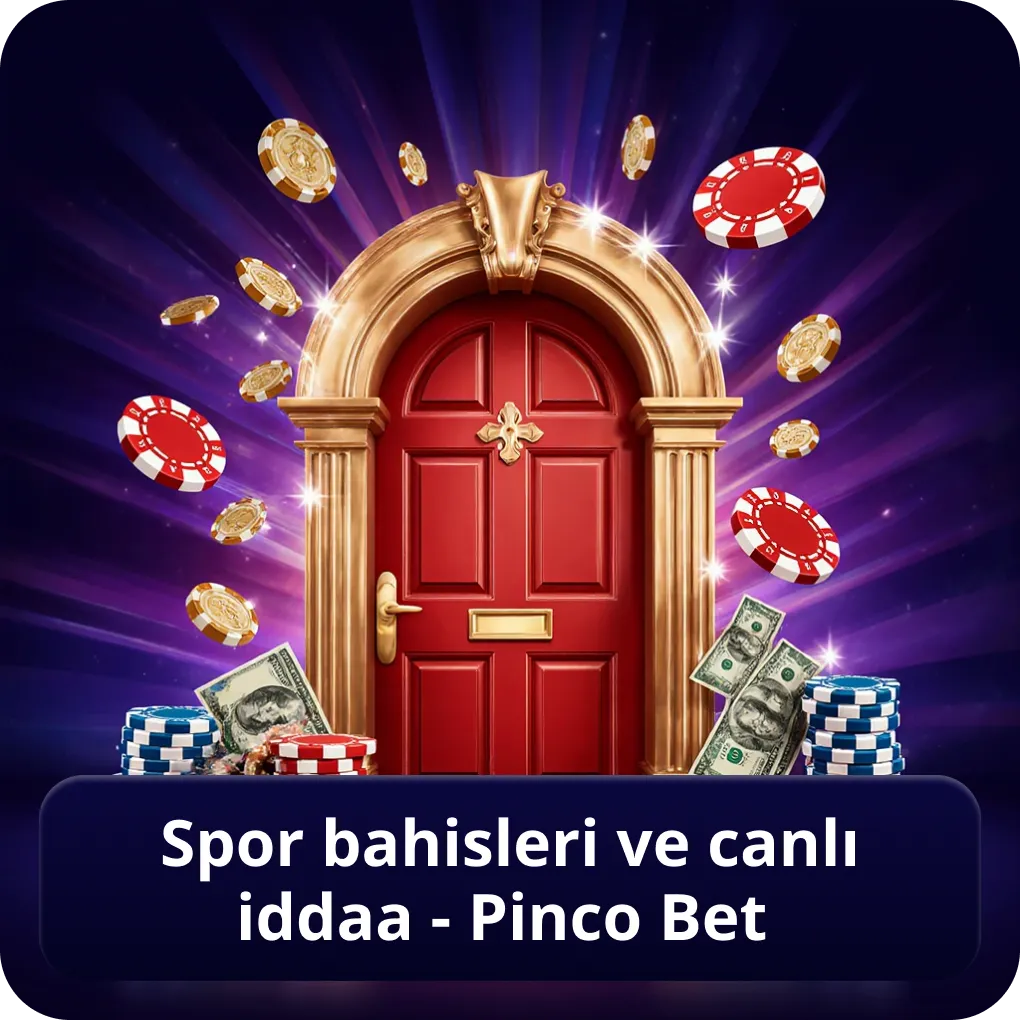Spor bahisleri ve canlı iddaa - Pinco Bet