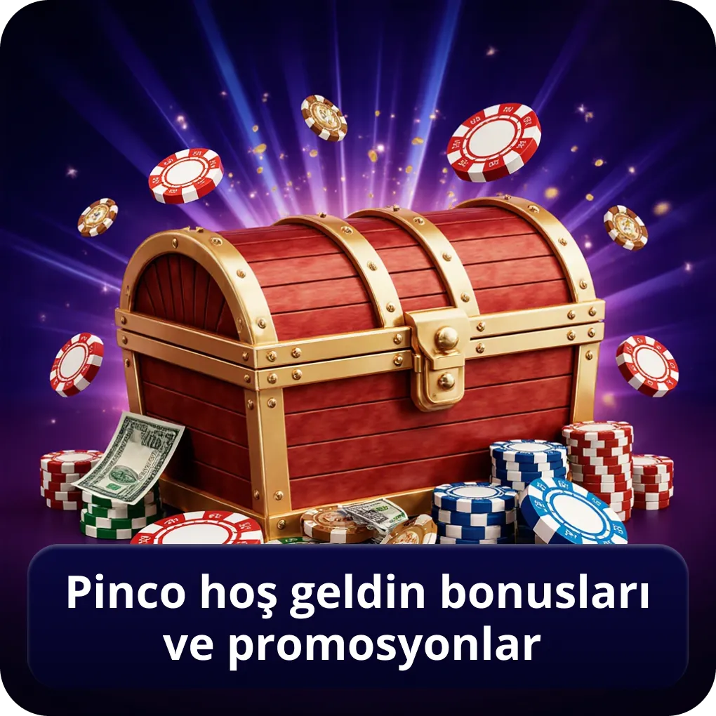 Pinco hoş geldin bonusları ve promosyonlar